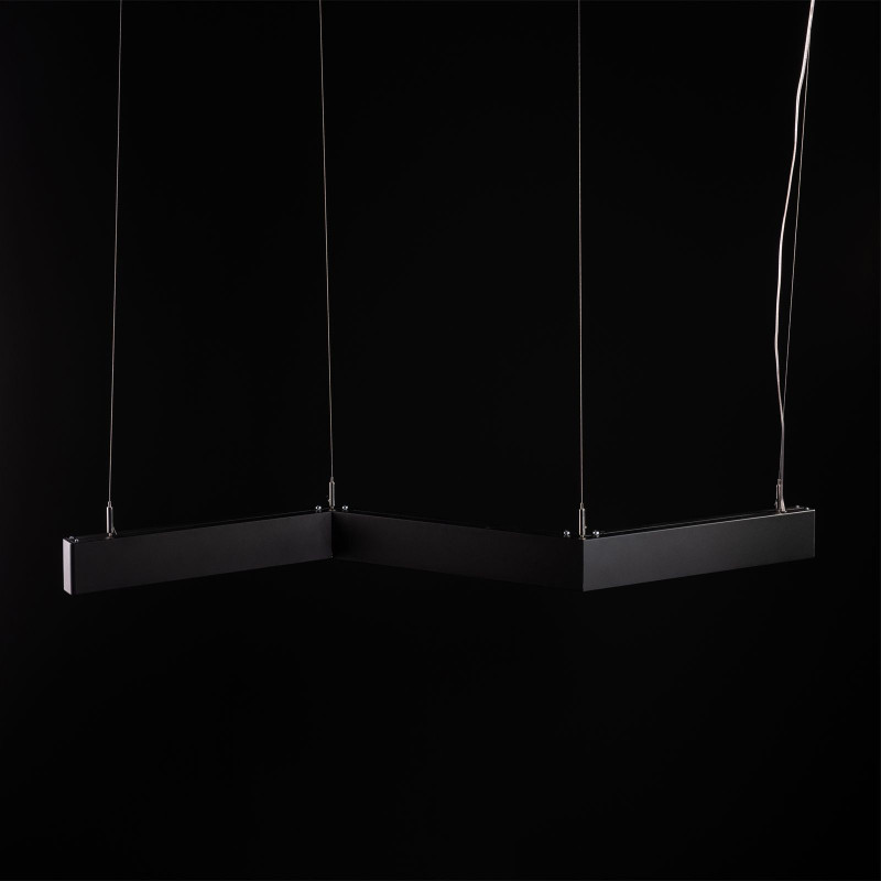 Підвісний світлодіодний світильник ZIGZAG-3x495/120-S