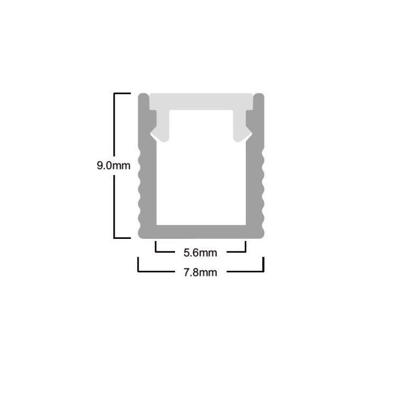 Профиль алюминиевый LP-SL063