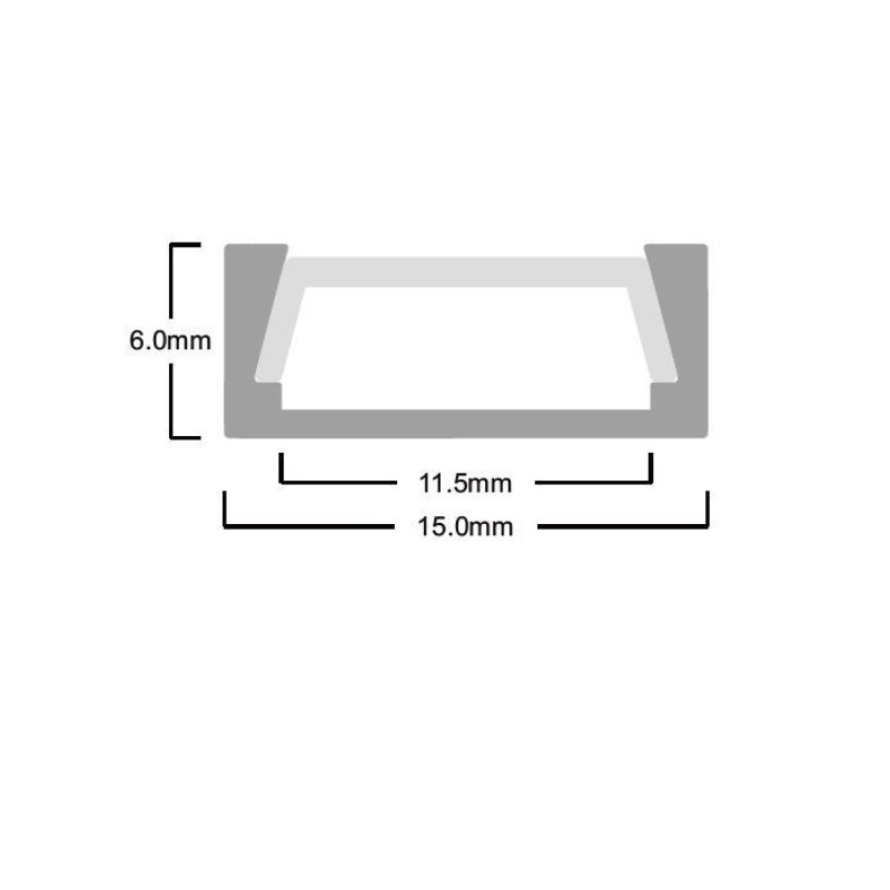 Профиль алюминиевый LP-SL027