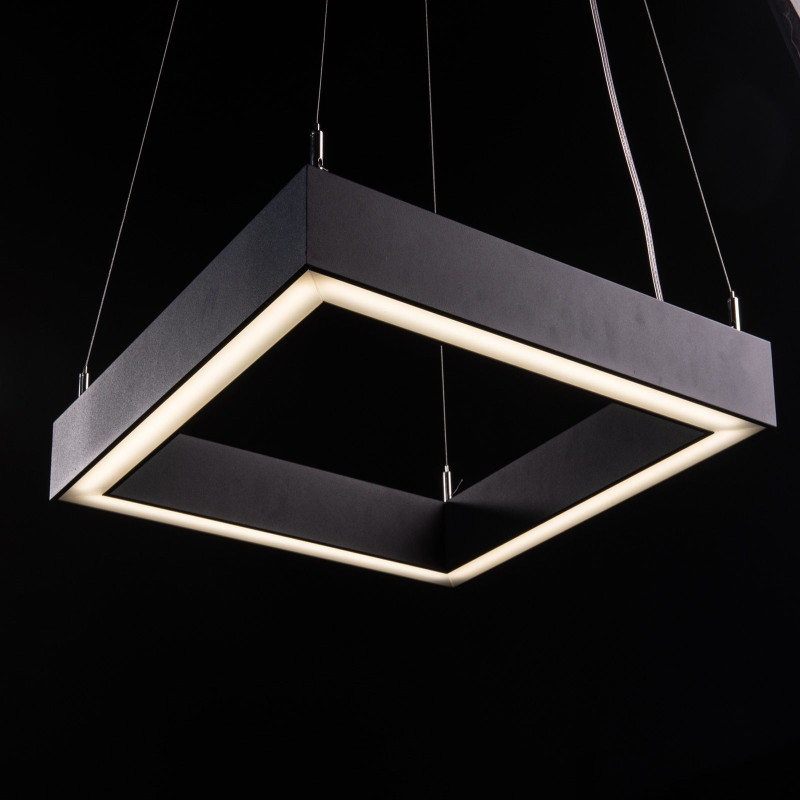 Підвісний прямокутний світильник QUAD-1490x1490-S