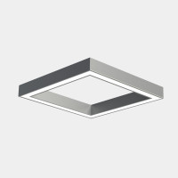 Підвісний прямокутний світильник QUAD-540x540-S