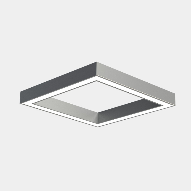 Підвісний прямокутний світильник QUAD-540x540-S