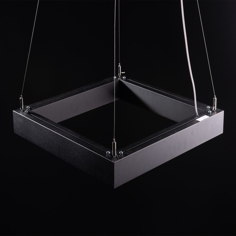 Підвісний прямокутний світильник QUAD-540x540-S