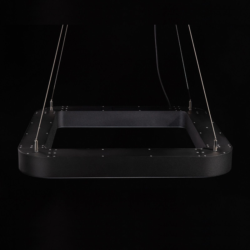 Підвісний квадратний світильник QUAD-R-900x900-S