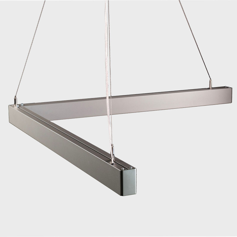 Лінійний світлодіодний L-подібний світильник ANGLE-510x510-S