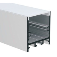 Профиль алюминиевый LP-SL098  (в ламелях по 3м)