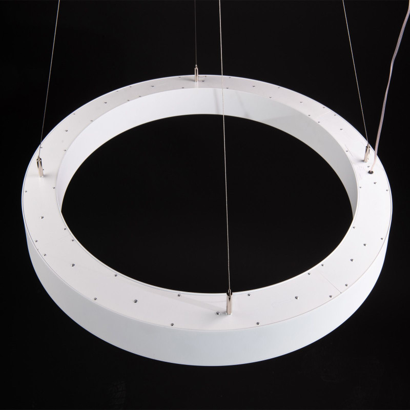 Підвісний кільцевий світлодіодний світильник RING-L-600-S