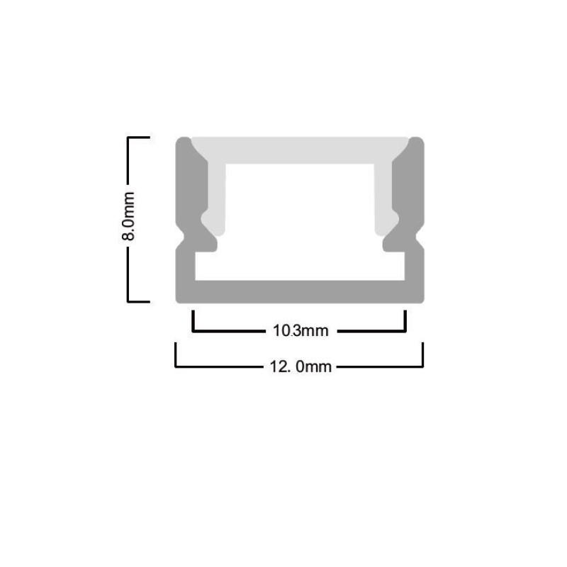 Профиль алюминиевый LP-SL140B