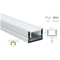 Рассеиватель матовый к профилю LP-SL140B