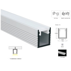 LP-SL063 -1м. рассеиватель (2м ламель)