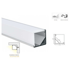 Розсіювач матовий LP-SL054 профілю -1м. прямокутний