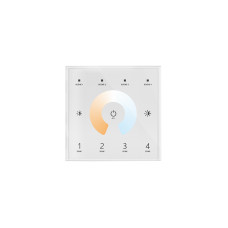 Панель керування T12/CCT/DMX+RF/білий корпус