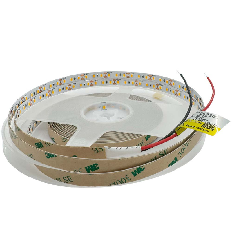 Світлодіодна стрічка 2835-120-IP20-WW-8-12 RL08C0TA-5 2700K CRI90
