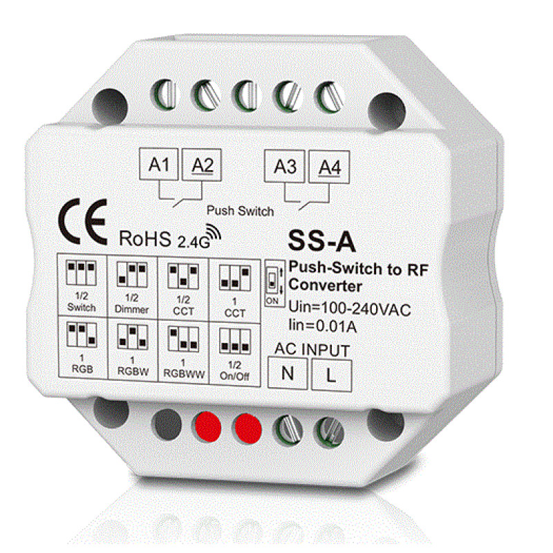 Конвертер SS-A (Push Switch to RF)