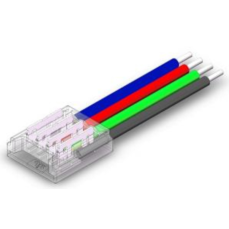 Конектор живлення з кабелем SMD-4PIN-10MM IP20