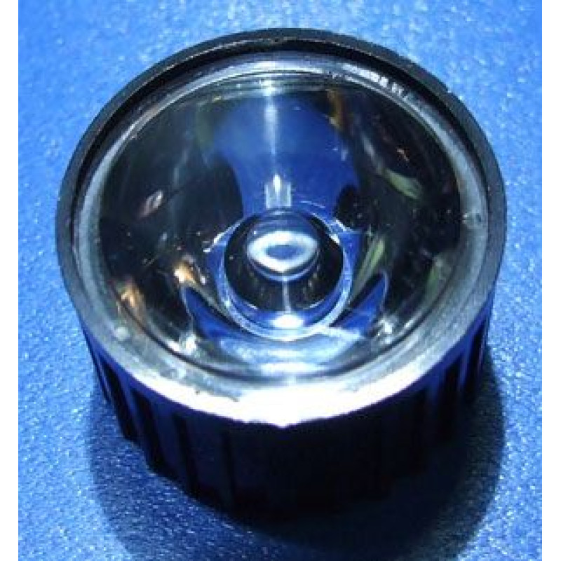 Линза HX-20-20 угол 20 град. с черным держателем