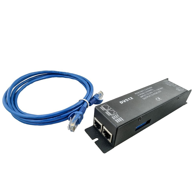 Декодер DV512 (DMX) (2M connect cable )