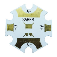 Друкована плата радіатор Star для світлодіодів Phenix (Rebel)