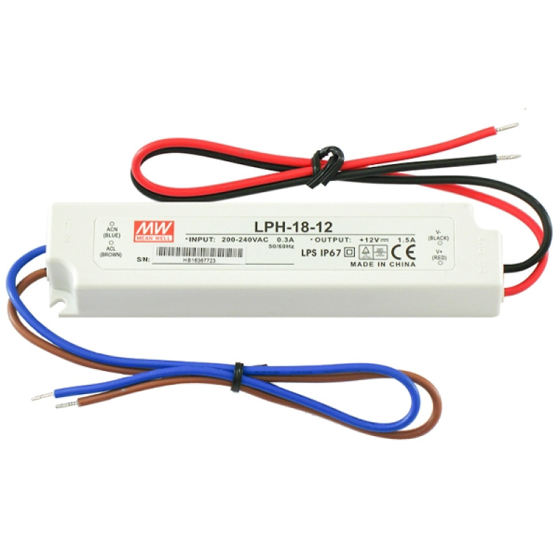 Блок питания MEAN WELL LPH-18-12