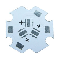 Печатная плата ал. AL_STAR_3LED_(3.5x3.5)_XP-leds