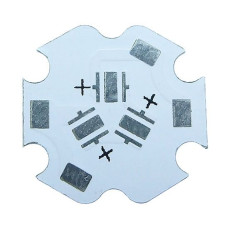 Печатная плата ал. AL_STAR_3LED_(3.5x3.5)_XP-leds