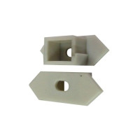 Заглушка з отвором до LED профілю CAB272