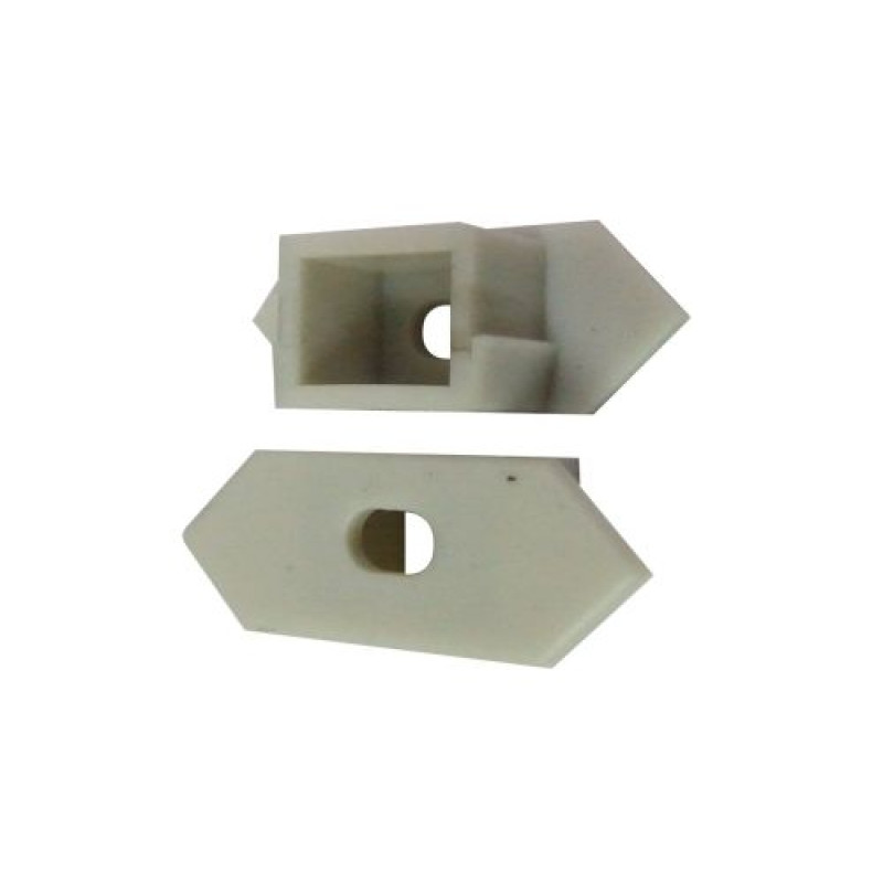 Заглушка с отверстием к LED профилю CAB272