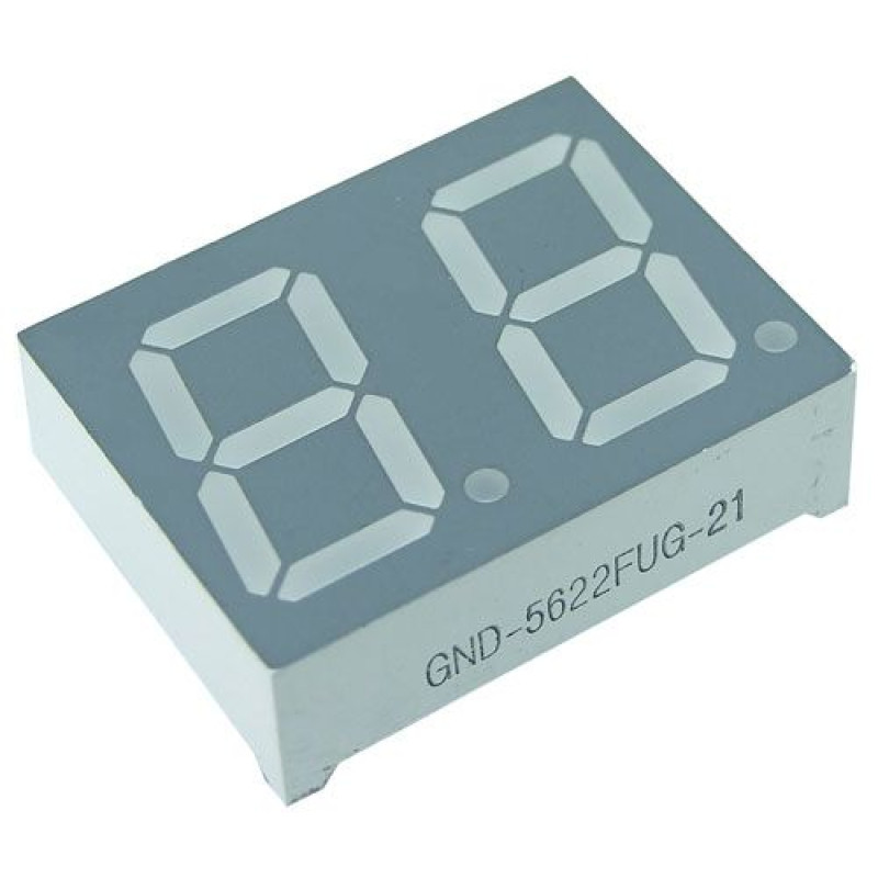 Индикатор светодиодный GND-5622FUG-21