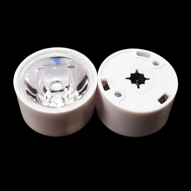 Линза HX-CSP-20 угол 20 град. с белым держателем