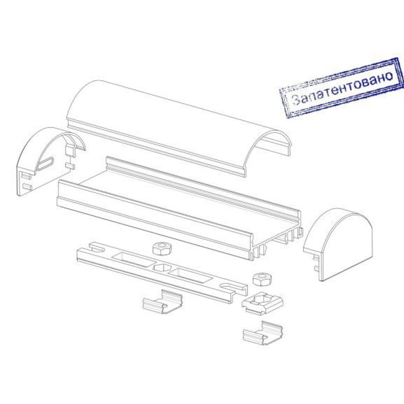 Профіль алюмінієвий ЛСС LP