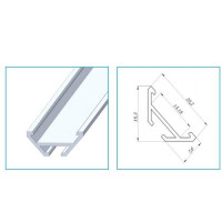 Профіль алюмінієвий ЛСУ-AL LP