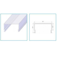 Рассеиватель прямоугольный матовый РСП к профилю ЛСО/ЛСС LP