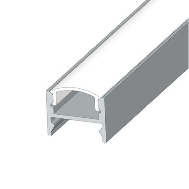 Профіль алюмінієвий накладний ЛПС12 LP