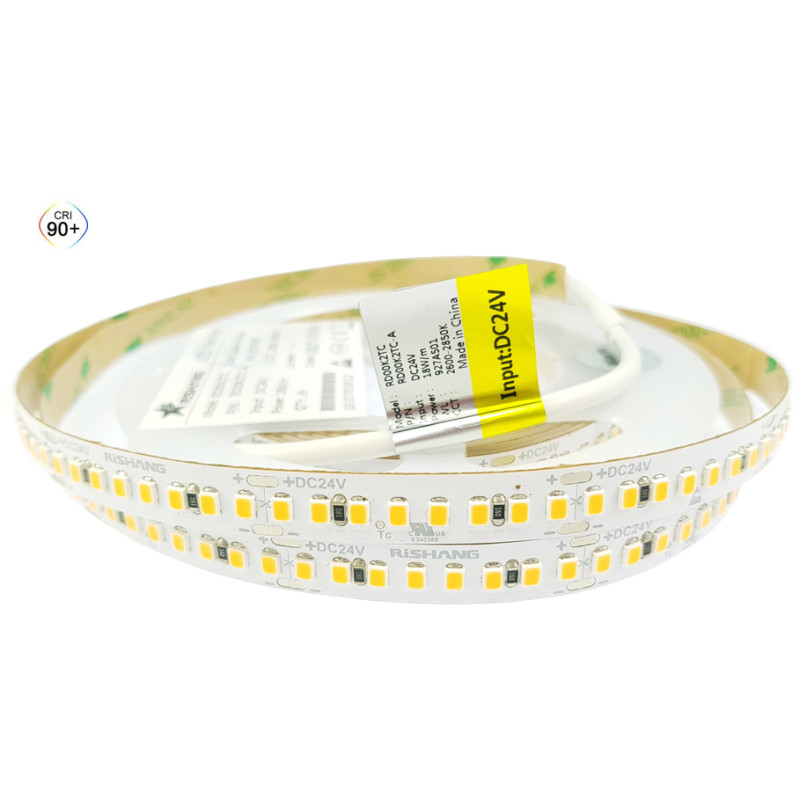 Світлодіодна стрічка 2835-192-IP20-WW-10-24  RD00K2TC-A 2700K CRI90  3м. н/у