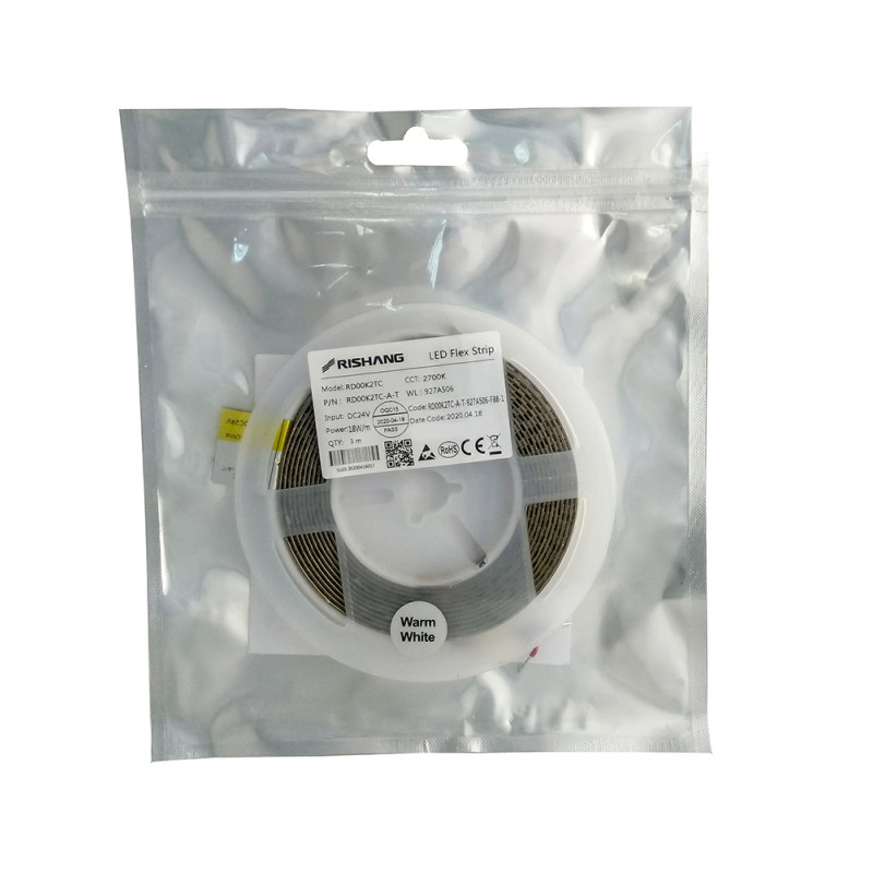 Світлодіодна стрічка 2835-192-IP20-WW-10-24  RD00K2TC-A 2700K CRI90  3м. н/у