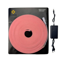 Готовый набор неоновой ленты 12V 6x12 5M Pink (Розовый)