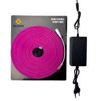 Готовый набор неоновой ленты 12V 6x12 5M Purple (Фиолетовый)