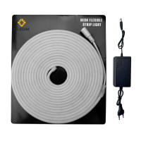 Готовый набор неоновой ленты 12V 6x12 5M White (Белый 6000K)