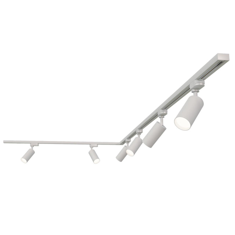 Комплект трекового освещения (люстра) OLEDIM Set-10L 2+1х6 белый