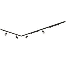 Комплект трекового освещения (люстра) OLEDIM Set-11L 1+2x4+2 черный