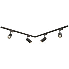 Комплект трекового освещения (люстра) OLEDIM Set-13L 1+1x4 черный