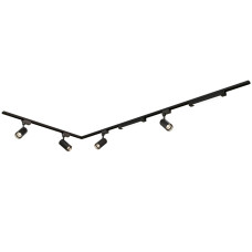 Комплект трекового освещения (люстра) OLEDIM Set-14L 2+1х4+2 черный