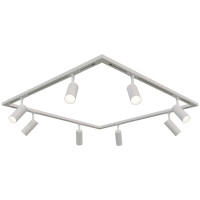 Комплект трекового освещения (люстра) OLEDIM Set-15Q 1x4 белый