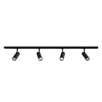 Комплект трекового освещения (люстра) OLEDIM Set-1 1x4B GU10 черный