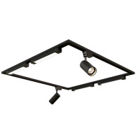 Комплект трекового освещения (люстра) OLEDIM Set-21Q 1x2+4 черный