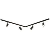 Комплект трекового освещения (люстра) OLEDIM Set-9L 1+1x4 черный