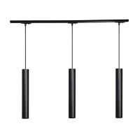 Комплект трекового освещения (люстра) OLEDIM Set-0 1x3B 3x7W 4000K черный