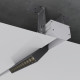 Магнитный трековый шинопровод OLEDIM OL35 48V для натяжного потолка белый (гарпун) 3м