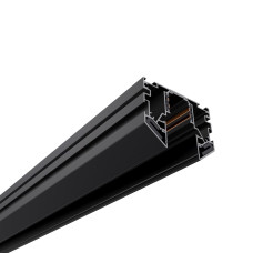 Магнитный трековый шинопровод OLEDIM OL35 48V для натяжного потолка черный (гарпун) 2м
