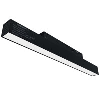 Магнитный трековый светильник черный OLEDIM OL300A 10W 3CCT (3000K/4000K/6000K)